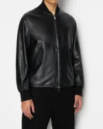 Armani Exchange Leather Jacket