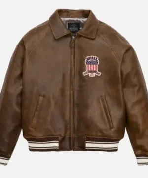 Limited Edition Vintage Leather Brown Icon Jacket