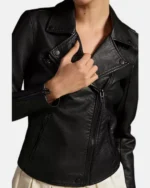 BLANKNYC Faux Leather Moto Jacket