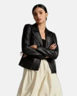 BLANKNYC Faux Leather Moto Jacket