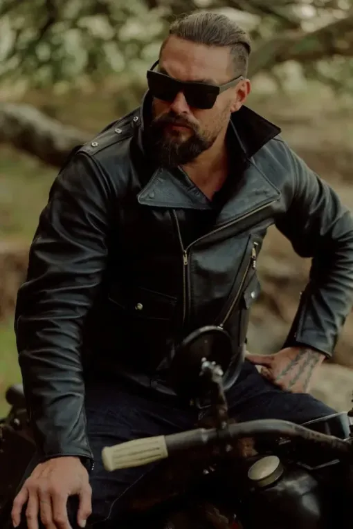 Jason Momoa Harley Davidsons 1940’s Biker Jacket