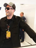 Jason Statham F1 Abu Dhabi Black Jacket