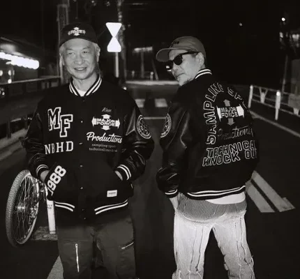 NEIGHBORHOOD x MAJOR FORCE VARSITY JACKET