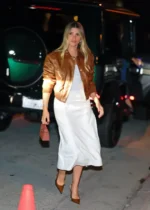 Sofia Richie Brown Leather Jacket