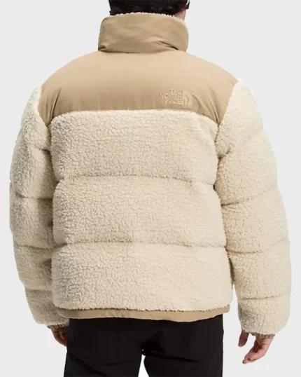 The North Face Shearling Puffer Coat