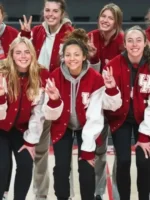 University of Houston Red Letterman Jacket