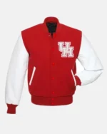 University of Houston Red Letterman Jacket