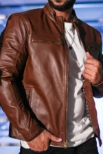 Vintage Voyager Leather Jacket