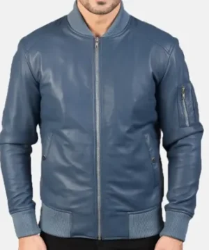 Remington Ma-1 Leather Bomber Jacket