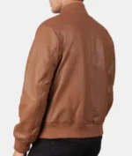 Lucian Leather Bomber Jacket