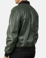 Lucian Leather Bomber Jacket