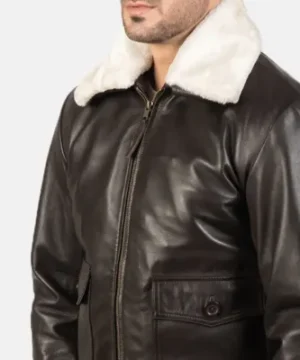 Ronin G-1 Leather Bomber Jacket