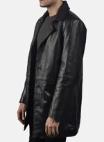 Leif Black Classic Premium Biker Leather Jacket