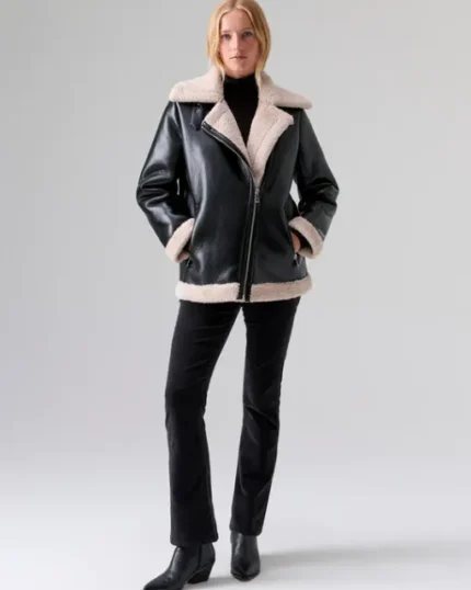 Alpine Edge Women Shearling Jacket