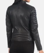 Maven Quilted Leather Biker Jacket