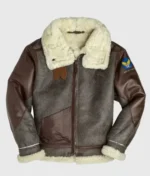 Cockpit Men’s Vintage B3 Bomber Leather Jacket