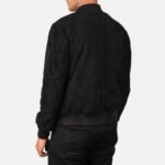 Lucian Suede Bomber Jacket