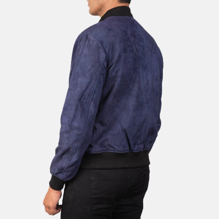 Lucian Suede Bomber Jacket