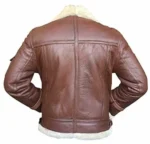 Vintage Valor Shearling Leather Jacket