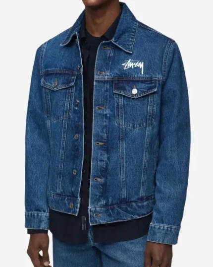 Stussy 8 Ball Jean Jacket