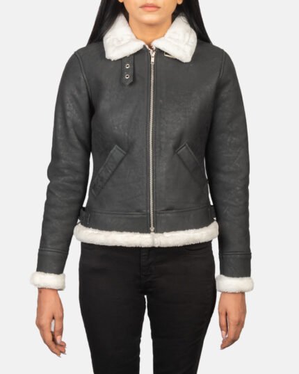 Women Shearling Midnight Aviator