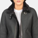 Women Shearling Midnight Aviator