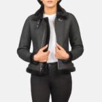 Women Shearling Midnight Aviator