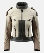 Women’s Stylish Motorcycle Leather Jacket