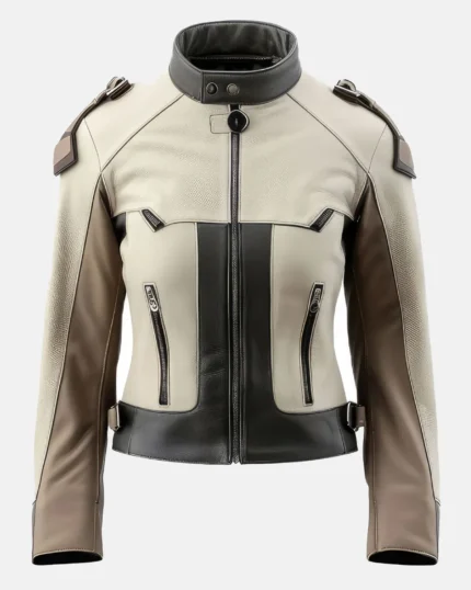 Women’s Stylish Motorcycle Leather Jacket