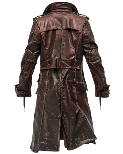 The Outlaw Distressed Trench Coat