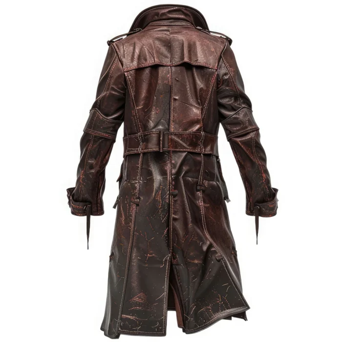 The Outlaw Distressed Trench Coat