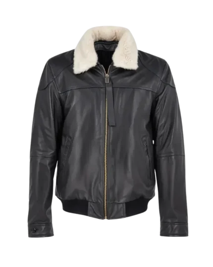 Alpine Aviator Leather Jacket