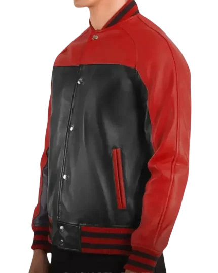 Redline Varsity Bomber Jacket