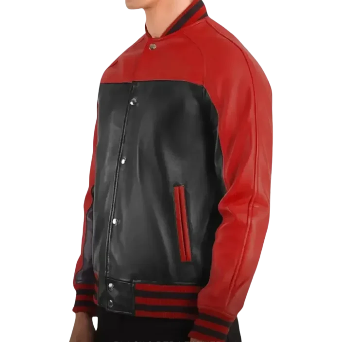 Redline Varsity Bomber Jacket