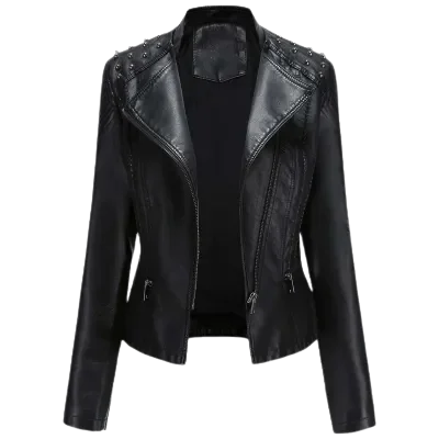 Noir Rivet Crossover Jacket