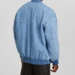 Skyline Denim Bomber Jacket