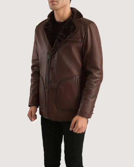 Vintage Frontier Leather Coat