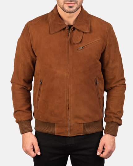 Timberwolf Tan Leather Jacket