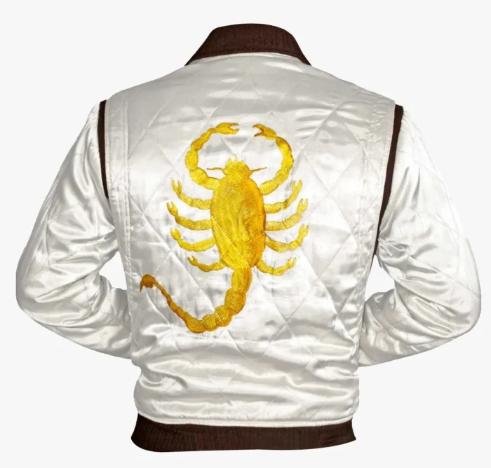 Scorpion Satin Bomber Jacket