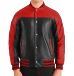 Redline Varsity Bomber Jacket