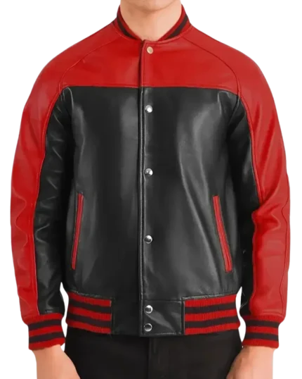 Redline Varsity Bomber Jacket