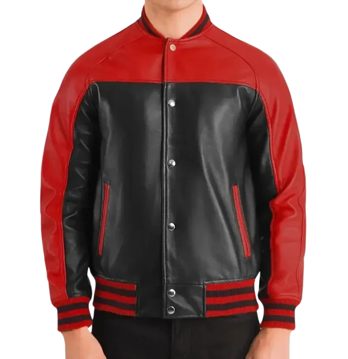 Redline Varsity Bomber Jacket