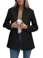 Women Classic Herringbone Blazer