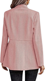 Women Classic Herringbone Blazer
