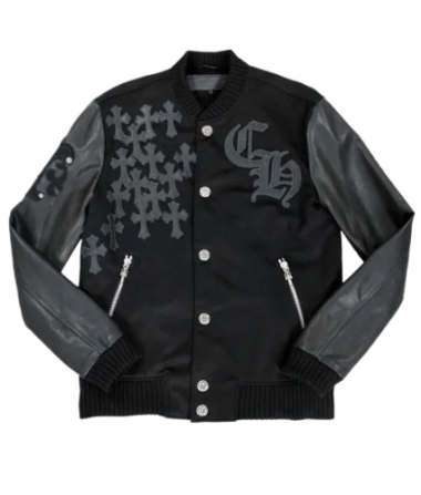 Chrome Hearts Letterman Jacket