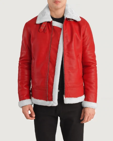 Classic B-3 Shearling Bomber Jacket