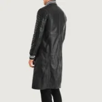 Elite Varsity Leather Overcoat