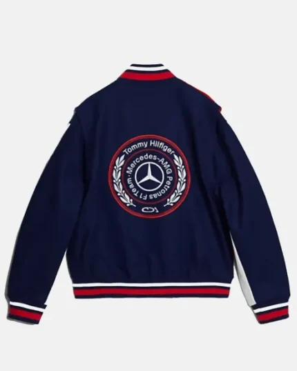 Tommy x Mercedes F1 Letterman Jacket