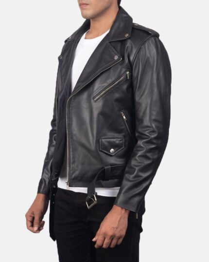 Sleek Rider Biker Jacket