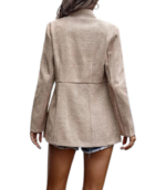 Timeless Charm Ruched Blazer